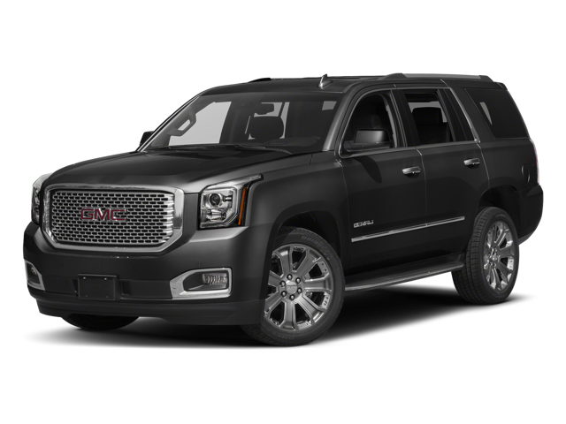 2017 GMC Yukon DENALI in Onyx Black Gba — front three-quarter view