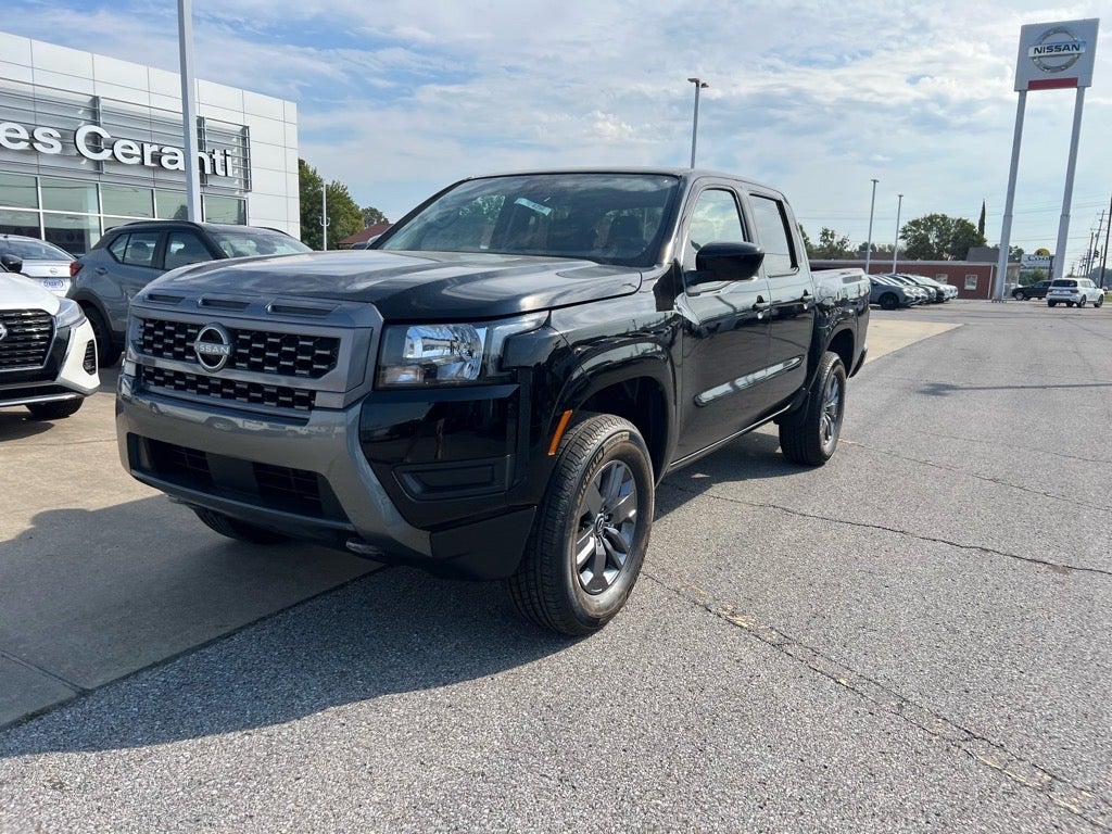 2025 Nissan Frontier — rear three-quarter view