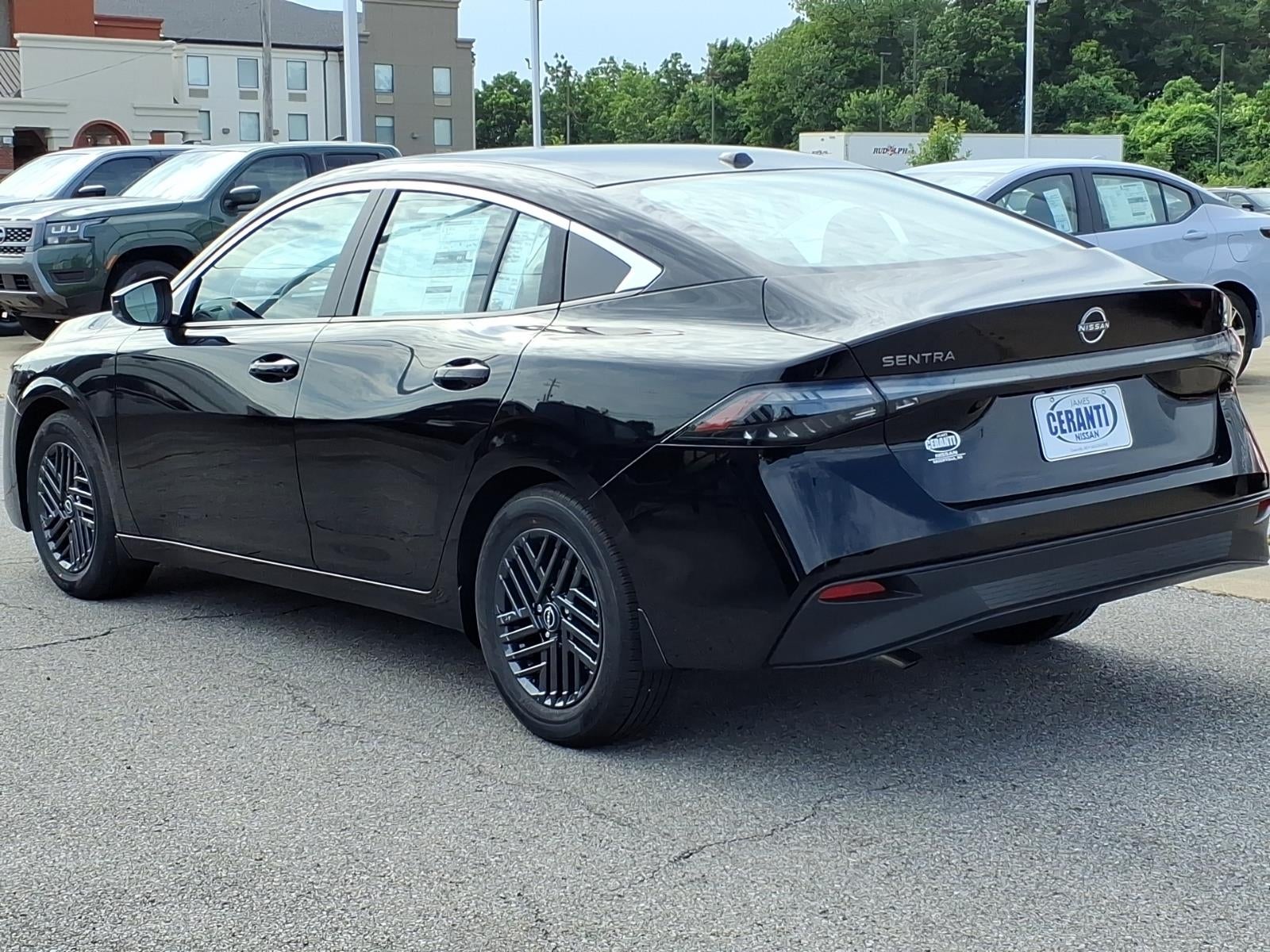 2026 Nissan Sentra — rear three-quarter view