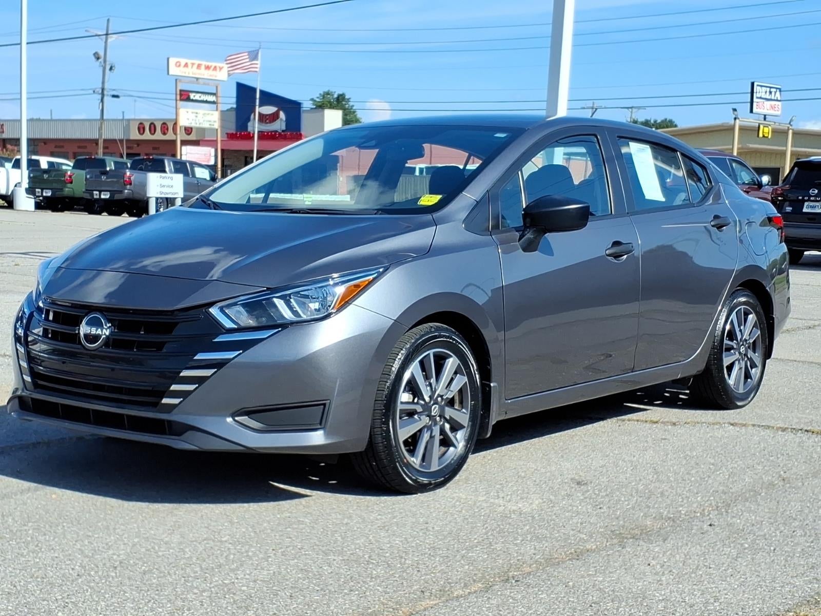 2024 Nissan Versa — side profile view