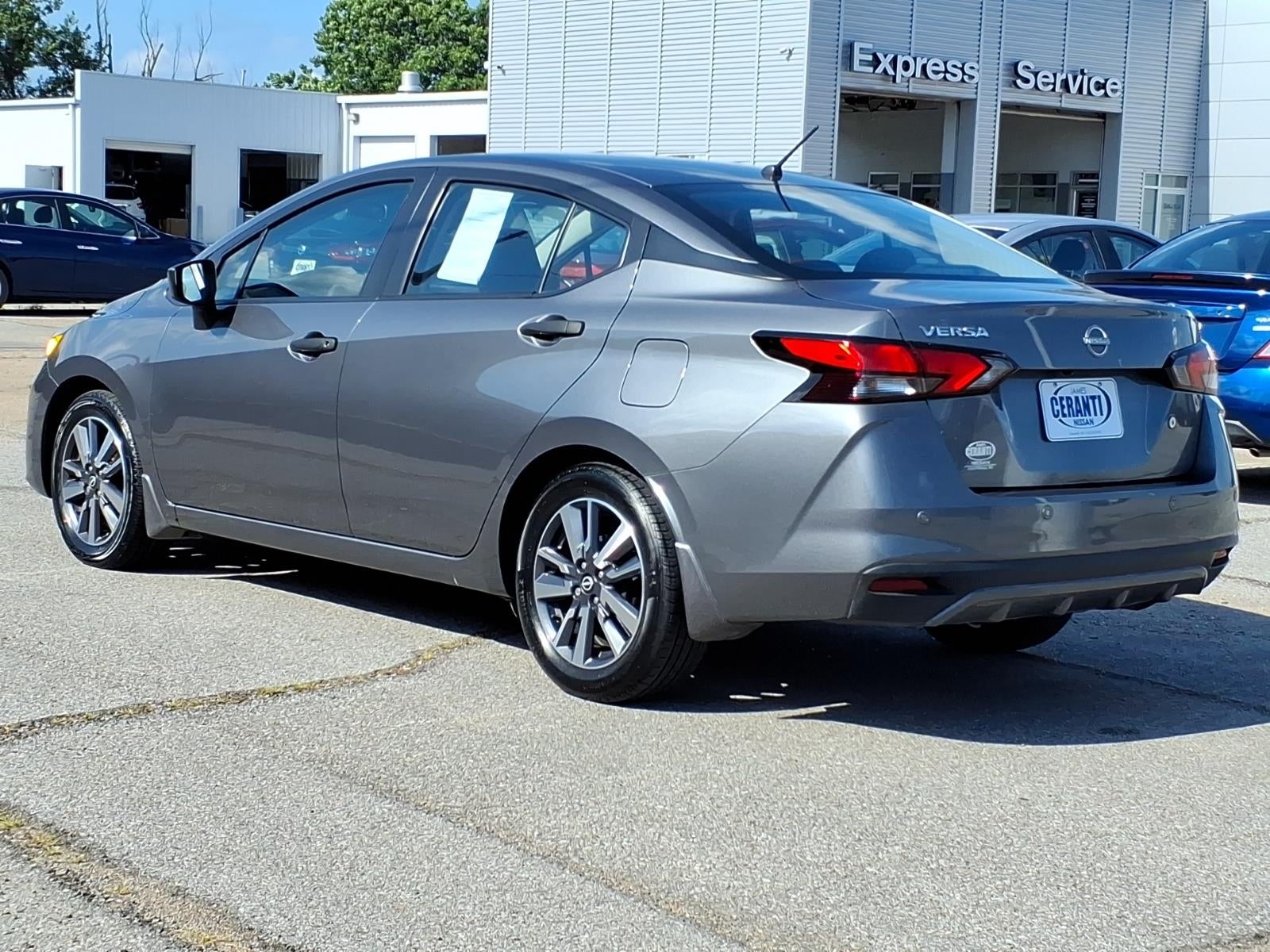 2024 Nissan Versa — rear three-quarter view