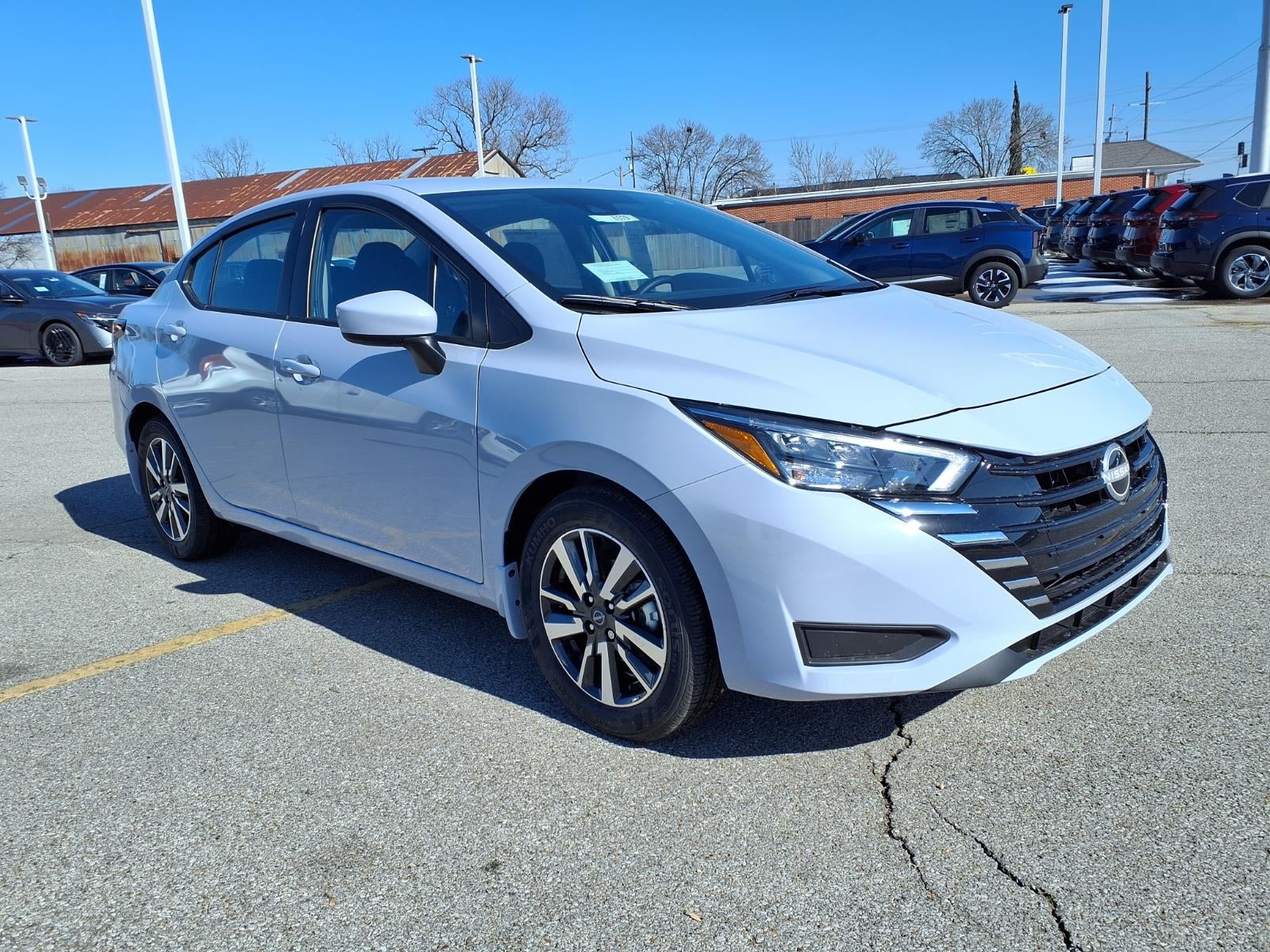 2025 Nissan Versa — rear three-quarter view